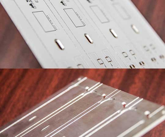Aluminum PCB-Top Side and Bottom Side