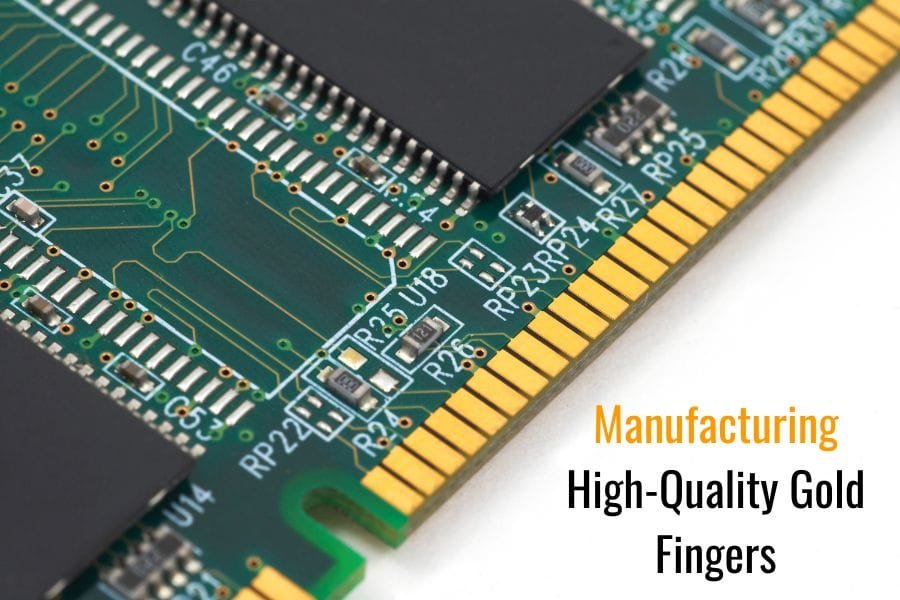 Manufacturing High-Quality Gold Fingers