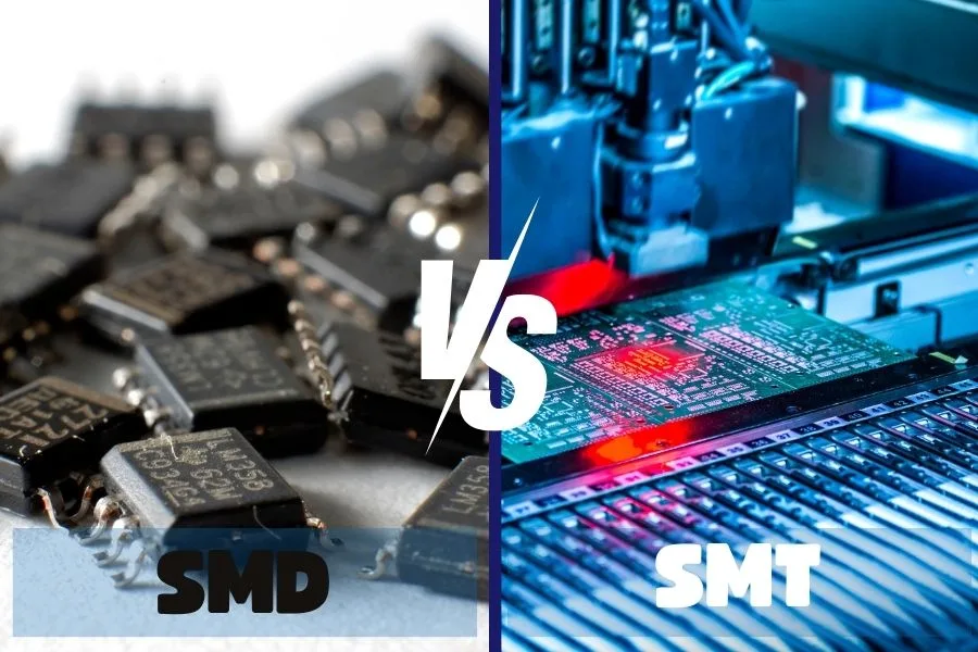 What is the difference between SMT and SMD