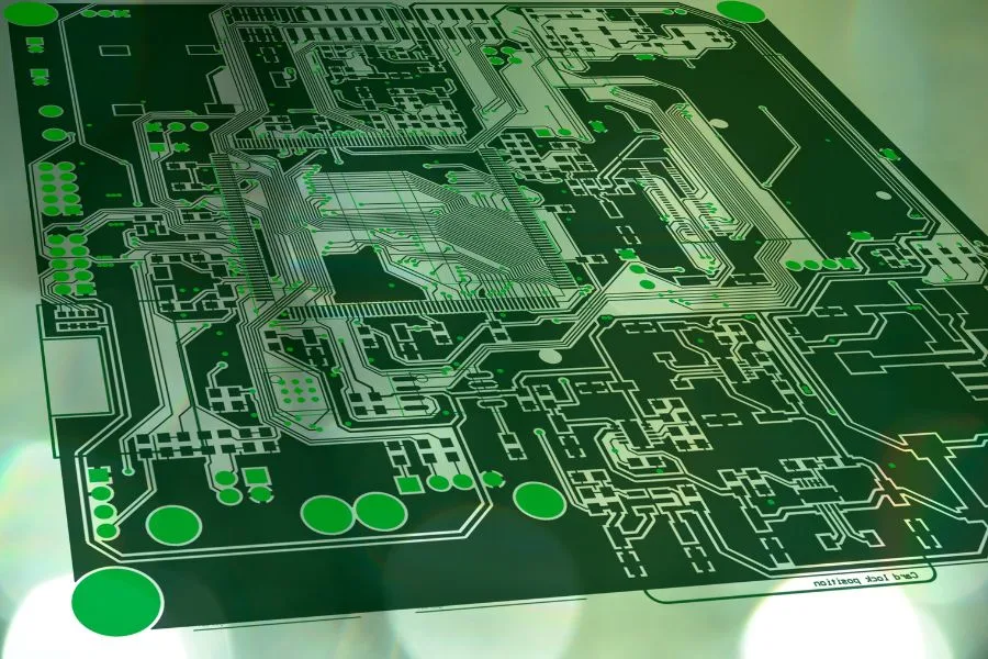 Double sided PCB Stackup