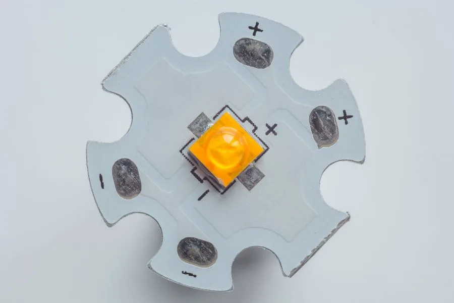 High Power Warn White SMD LED on Aluminum Star LED Circuit Board