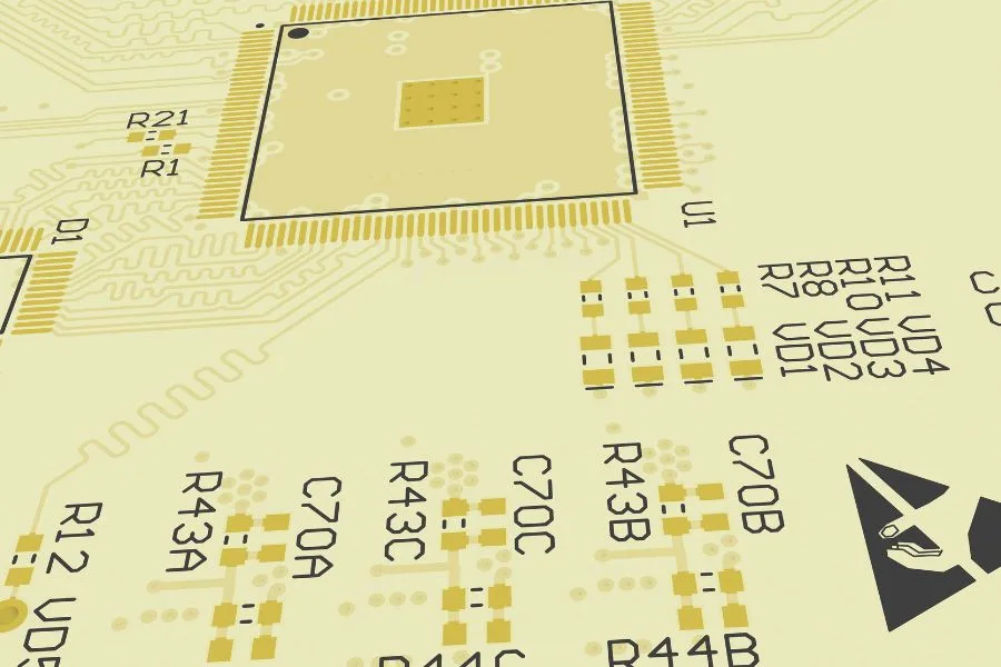 Yellow PCB